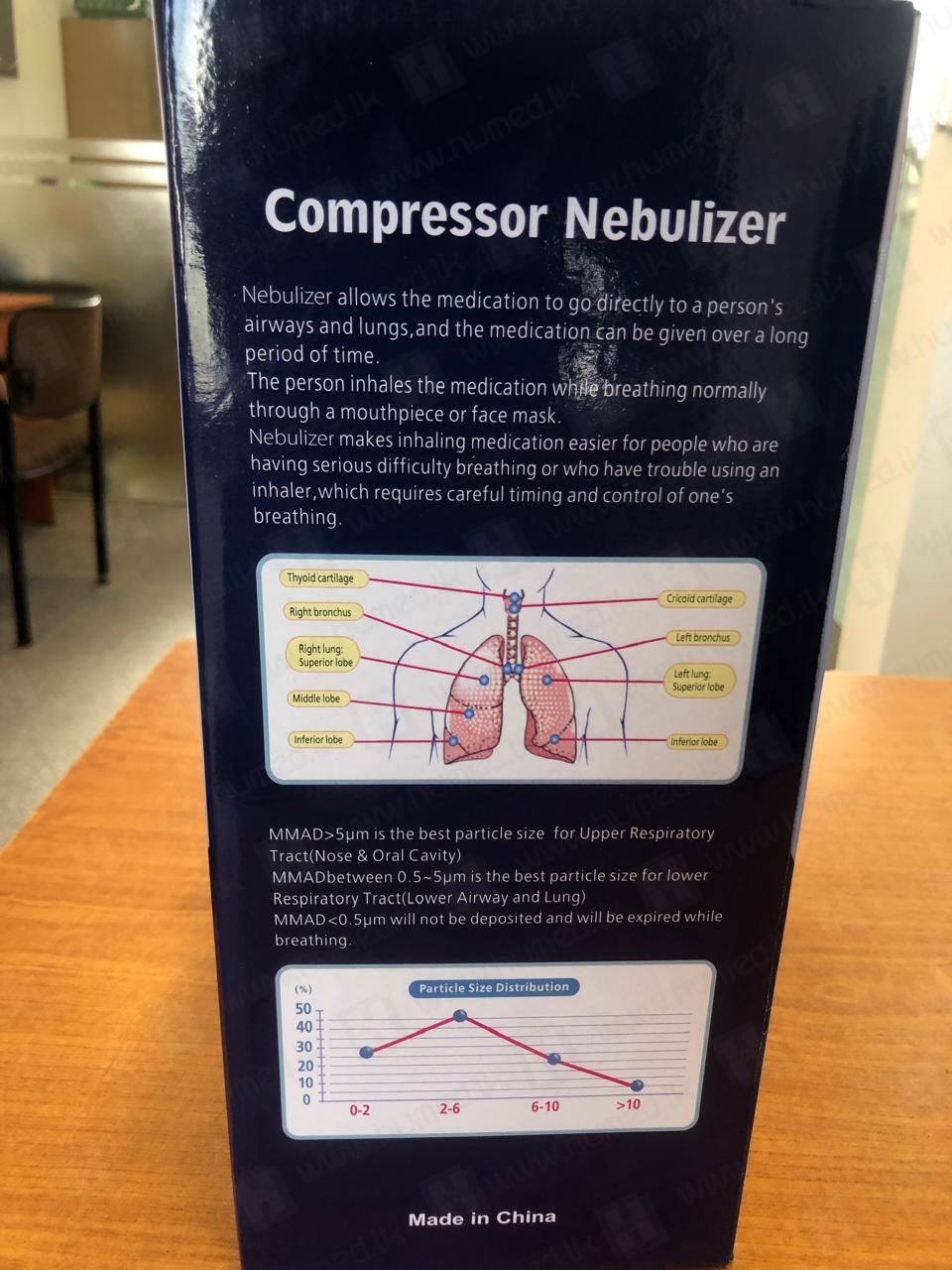 DTAN Compressor Nebulizer DT-NB001 3 DTAN Compressor Nebulizer Sri Lanka